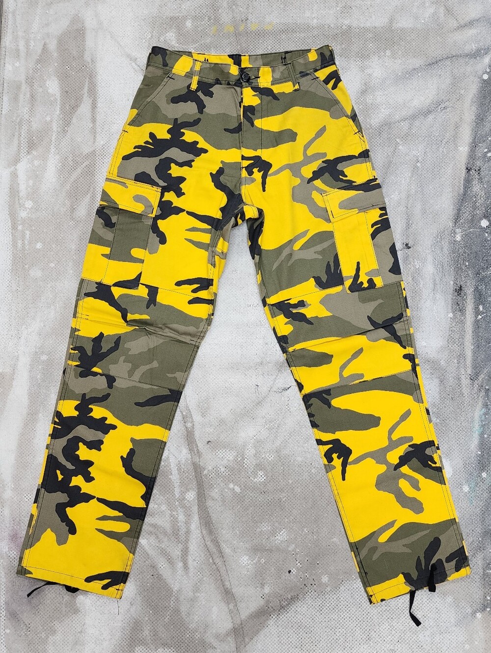 Rothco Vintage Yellow Camo Cargo Pants
